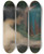 Triptych art skateboard deck of Edmond Francois Amanjean Woman With Eucalyptus by Edmond Francois Aman-Jean (1858-1936)
