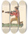 Triptych art skateboard deck of Archie Thompson Toy Bank_2 by Archie Thompson