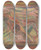 Triptych art skateboard deck of Arnold Peter Weiszkubnan Highwayman by Arnold Peter Weisz-Kubnan (1898-1944)