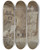 Triptych art skateboard deck of Thomas Wijck A Painter At Work In His Studio by Thomas Wijck (1616-1677)