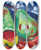 Triptych art skateboard deck of Vclav Pla Two Apples And A Pear by Vclav pla (1885-1946)