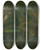Triptych art skateboard deck of Gustave Courbet A Brook In A Clearing by Gustave Courbet (1819-1877)