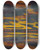 Triptych art skateboard deck of Lon Spilliaert Leclair Vert Sur La Mer by Leon Spilliaert (1881-1946)