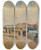 Triptych art skateboard deck of Armand Guillaumin Quai Saintbernard Paris by Armand Guillaumin (1841-1927)