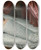 Triptych art skateboard deck of Justus Sustermans Portrait Of The Infant Cosimo Iii De Medici In Swaddling Clothes by Justus Sustermans (1597-1681)