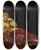 Triptych art skateboard deck of Bartholomeus Douven Penitent Magdalene by Bartholomeus Douven (1688-1726)