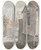 Triptych art skateboard deck of James Miller Distant View Of Church by James Miller (1773-1814)