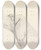 Triptych art skateboard deck of Henry Thomas Alken Head Of A Pointer In Profile Left by Henry Thomas Alken (1785-1851)