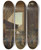Triptych art skateboard deck of Louisemile Pinel De Grandchamp At The Bazaar Cairo by Louis-Emile Pinel De Grandchamp (1831-1894)