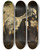 Triptych art skateboard deck of Max Liebermann Beim Hufschmied by Max Liebermann (1847-1935)