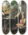Triptych art skateboard deck of Peder Severin Kryer The Hirschsprung Family Portrait From The Left Ivar Aage Heinrich Oscar Robert Pauline And Ellen Hirschsprung by Peder Severin Kroyer (1851-1909)