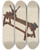 Triptych art skateboard deck of Al Curry Jewelers Wire Making Machine by Al Curry (20-)