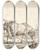 Triptych art skateboard deck of Marcus De Bye Grssende Fr Vendt Mod Hjre by Marcus de Bye (1638-1688)