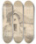 Triptych art skateboard deck of Rev James Bulwer One From A Volume Of Drawings And Prints_24 by Rev James Bulwer (1794-1879)