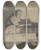 Triptych art skateboard deck of Richard Nicolas Roland Holst Vrouw Hogerhuis Zittend In Bed Eerste Ontwerp by Richard Nicolaus Roland Holst (1868-1938)