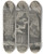 Triptych art skateboard deck of John Wootton Fable Xxiii The Old Woman And Her Cats by John Wootton (1686-1765)
