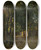 Triptych art skateboard deck of Amaldus Nielsen Aftenavisen Kommer Majorstuveien 8_2 by Amaldus Nielsen (1838-1932)