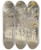 Triptych art skateboard deck of James Miller House With Trees by James Miller (1773-1814)