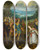 Triptych art skateboard deck of Hans Rottenhammer The Encounter Of David And Abigail by Hans Rottenhammer (1564-1625)