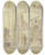 Triptych art skateboard deck of Peter Von Hess Strae In Einem Italienischen Stdtchen Tivoli Links Ein Brunnen Rechts Eine Gemsehndlerin by Peter Von Hess (1792-1871)