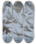 Triptych art skateboard deck of David Humbert De Superville Ice Floes On The River Meuse During The Winter Of 1809 by David Humbert De Superville (1770-1849)