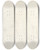 Triptych art skateboard deck of Peter Von Cornelius Two Hours Of Twilight by Peter Von Cornelius (1784-1867)