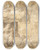 Triptych art skateboard deck of Friedrich Sustris Den Hellige Familie Fo Syngende Engle I Baggrunden Michaelskirken I Mnchen Til Hvis Trn Engle Bringer Byggemateriale by Friedrich Sustris (1540-1599)