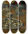 Triptych art skateboard deck of Gustave Loiseau Nature Morte Hutres Fruits Et Fleurs by Gustave Loiseau (1865-1935)
