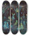 Triptych art skateboard deck of Jerome Myers Wonderland by Jerome Myers (1867-1940)