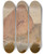 Triptych art skateboard deck of Eliseu Visconti Marina Com Po De Acar by Eliseu Visconti (1866-1944)