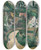 Triptych art skateboard deck of Paul Czanne Turn In The Road by Paul Cezanne (1839-1906)