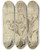 Triptych art skateboard deck of Carl Hoff Die Auferweckung Des Jnglings Zu Nain by Carl Hoff (1807-1862)