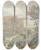 Triptych art skateboard deck of Henry Swinburne Landschap Bij Vietri_1 by Henry Swinburne (1743-1803)