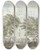 Triptych art skateboard deck of Jan De Beijer Gezicht Op Scherpenzeel by Jan de Beijer (1703-1780)
