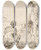 Triptych art skateboard deck of Domenico Gargiulo A Crouching Man Defecating And A Standing Man Urinating by Domenico Gargiulo (1609-1675)