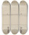 Triptych art skateboard deck of John Dieterich Sofa_1 by John Dieterich