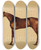 Triptych art skateboard deck of George Stubbs Pangloss_2 by George Stubbs (1724-1806)