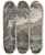 Triptych art skateboard deck of John Wootton Fable Xxxviii The Turkey And The Ant by John Wootton (1686-1765)