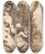 Triptych art skateboard deck of Benjamin Robert Haydon Study Of Two Figures And Two Legs by Benjamin Robert Haydon (1786-1846)