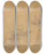Triptych art skateboard deck of John La Farge Study For Christ Appearing To Mary by John La Farge (1835-1910)