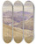 Triptych art skateboard deck of Elioth Gruner Weetangera Canberra by Elioth Gruner (1882-1939)