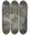 Triptych art skateboard deck of Otto Scholderer At The Sickbed_2 by Otto Scholderer (1834-1902)