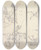 Triptych art skateboard deck of Henry Thomas Alken Symptoms Of Being Bang Up Of A Fine Woman Of Being Bang Down Of A Quiet One by Henry Thomas Alken (1785-1851)