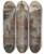 Triptych art skateboard deck of Hans Makart Skizze Zu Einem Dom by Hans Makart (1840-1884)