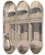 Triptych art skateboard deck of Christoffer Wilhelm Eckersberg Udenfor En Villa Illustration Til Linearperspectiven Tavle V by Christoffer Wilhelm Eckersberg (1783-1853)