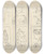 Triptych art skateboard deck of Mikul Galanda Es Vianonch Tdi by Mikulas Galanda (1895-1938)