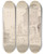 Triptych art skateboard deck of Christoffer Wilhelm Eckersberg Et Parti Af Piazza Del Campidoglio Set Mod Balustraden Med Dioskurerne Og Kirken S Maria In Aracoeli by Christoffer Wilhelm Eckersberg (1783-1853)