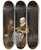 Triptych art skateboard deck of Frans Van Mieris The Elder Saying Grace by Frans Van Mieris The Elder (1635-1681)