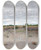 Triptych art skateboard deck of William Merritt Chase Windswept Sands by William Merritt Chase (1849-1916)
