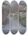 Triptych art skateboard deck of Henri Martin Lcole Et Le Pont Sur Le Vert Labastideduvert by Henri Martin (1860-1943)